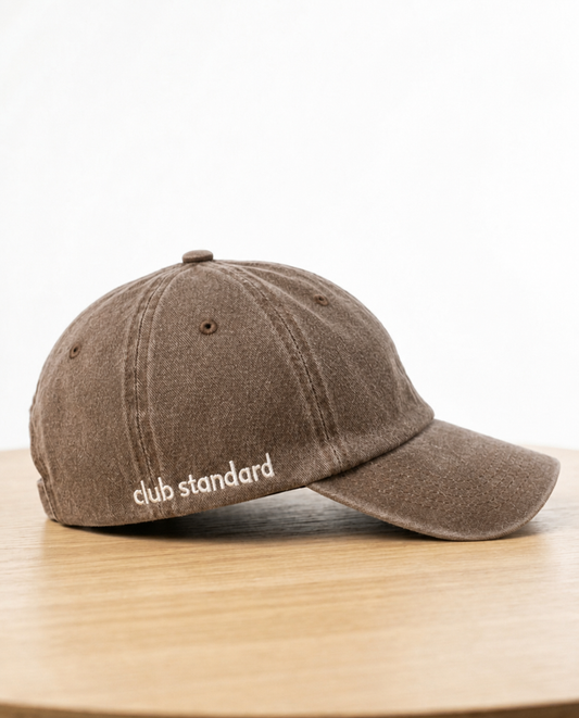 CS “ washed brown “ cap