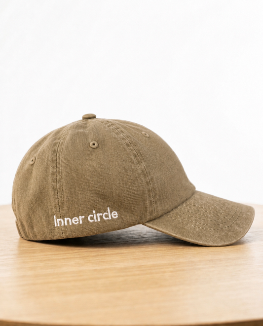 CS “ washed beige “ cap